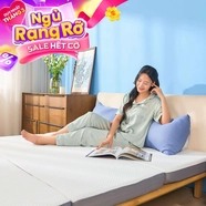 Nệm foam iComfy Fold 3.0 gấp 3 dày 10cm