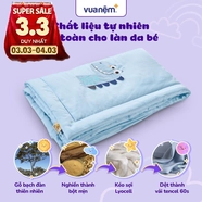Chăn trẻ em Goodnight Deepsleep Khủng long TC001