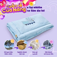 Chăn trẻ em Goodnight Deepsleep Khủng long TC001