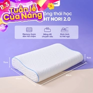 Gối foam công thái học cao cấp Goodnight Nori 2.0