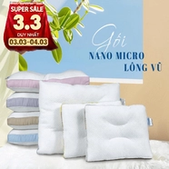 Gối bông Dreamland Nano Microfiber