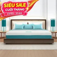 Nệm foam Nhật Bản Aeroflow Wave massage toàn diện dày 20cm