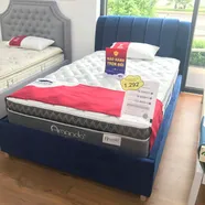 Giường vải GoBy Lux X2 nỉ