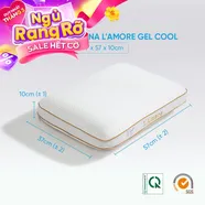 Gối memory foam Doona L'amore cool gel mát lạnh