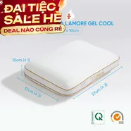 Gối memory foam Doona L'amore cool gel mát lạnh