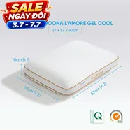Gối memory foam Doona L'amore cool gel mát lạnh