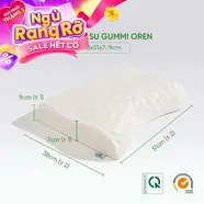 Gối cao su Gummi Oren 100% thiên nhiên massage cổ vai gáy