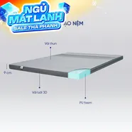 (Hàng xả tồn) Nệm foam Goodnight Osaka