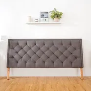 Đầu giường Amando Carpi màu xám