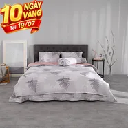 Bộ chăn ga phủ tencel Amando Confident TC63 5 chi tiết