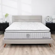 (Phiên bản giới hạn) Nệm lò xo Serta Pedic iBalance cao cấp điều hoà thân nhiệt dày 36cm