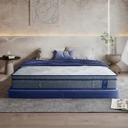 Nệm lò xo King Koil Serene Plus lông cừu gấp 3 nâng đỡ dày 27cm (Phiên bản giới hạn)