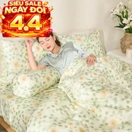 Bộ ga chun lụa tencel cao cấp Amando Bliss 4 chi tiết