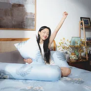 Bộ ga chun Lụa tencel cao cấp Amando Bliss 4 chi tiết mã TC004