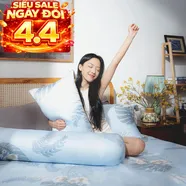 Bộ ga chun Lụa tencel cao cấp Amando Bliss 4 chi tiết mã TC004