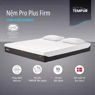 (Phiên bản giới hạn) Nệm Foam Tempur Pro Plus Firm cân bằng trọng lực dày 25cm