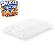 Gối foam cao cấp Tempur Comfort Soft giảm áp lực cổ vai gáy