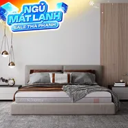 Nệm foam Comfy Lux 2.0 cao cấp kháng khuẩn kép dày 22cm