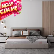 Nệm foam Comfy Lux 2.0 cao cấp kháng khuẩn kép dày 22cm