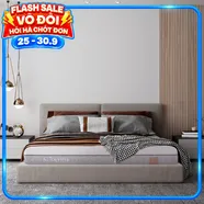 Nệm foam Comfy Lux 2.0 cao cấp kháng khuẩn kép dày 22cm
