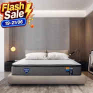 Nệm lò xo Spring Air Back Supporter Firm Plus nâng đỡ làm mát dày 26cm