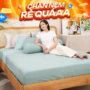 Bộ Ga chun microfiber Amando Ellie họa tiết 4 chi tiết