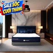 Nệm lò xo Amando Innovation 7 vùng linh hoạt dày 30cm