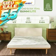Nệm cao su đa tầng Gummi Lite giá tốt dày 10cm