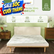 Nệm cao su đa tầng Gummi Lite giá tốt dày 10cm