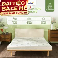 Nệm cao su đa tầng Gummi Lite giá tốt dày 10cm