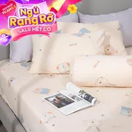 Bộ ga chun tencel Amando Celia 4 chi tiết TP010