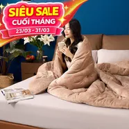 Chăn đông nhung tuyết giữ ấm Amando Warm Flannel (SS25)