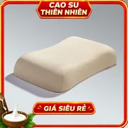 Gối cao su Gummi Butterfly 100% thiên nhiên nâng đỡ vai