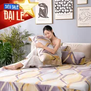 Bộ ga chun Lụa tencel cao cấp Amando Bliss 4 chi tiết mã TC007