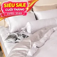 Bộ chăn ga phủ chần lụa tencel cao cấp Amando Élan 5 chi tiết (TC001 và TC005)