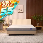 Nệm foam Goodnight Massage 2.0 (Hachi) giảm áp lực dày 15cm