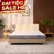 Nệm foam Goodnight Massage 2.0 (Hachi) giảm áp lực dày 15cm