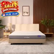 Nệm foam Goodnight Massage 2.0 (Hachi) giảm áp lực dày 15cm
