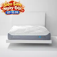 Nệm lò xo Bedgear H2 Hybrid thoáng khí kép dày 26cm (Phiên bản giới hạn)