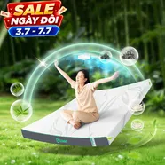 Nệm cao su thiên nhiên Gummi Premium detox giấc ngủ