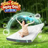 Nệm cao su thiên nhiên Gummi Premium detox giấc ngủ
