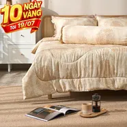Chăn chần sợi gỗ thiên nhiên tencel Amando Aleena