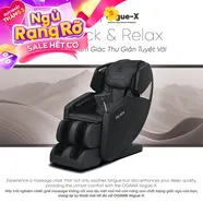 Ghế massage Ogawa Vogue-X giảm đau nhức cơ bắp, giải phóng các điểm căng cơ