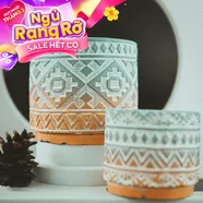 Hũ nến bộ lạc cỡ to