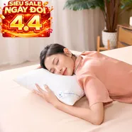 Gối lông vũ nhân tạo Goodnight Mochi siêu êm chuẩn khách sạn 5 sao
