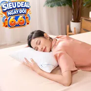 Gối lông vũ nhân tạo Goodnight Mochi siêu êm chuẩn khách sạn 5 sao