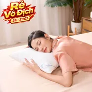 Gối lông vũ nhân tạo Goodnight Mochi siêu êm chuẩn khách sạn 5 sao