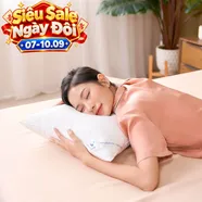 Gối lông vũ nhân tạo Goodnight Mochi siêu êm chuẩn khách sạn 5 sao