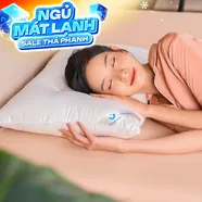 Gối lông vũ nhân tạo kiểu dáng định hình Goodnight Mochi