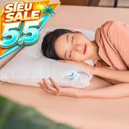 Gối lông vũ nhân tạo kiểu dáng định hình Goodnight Mochi